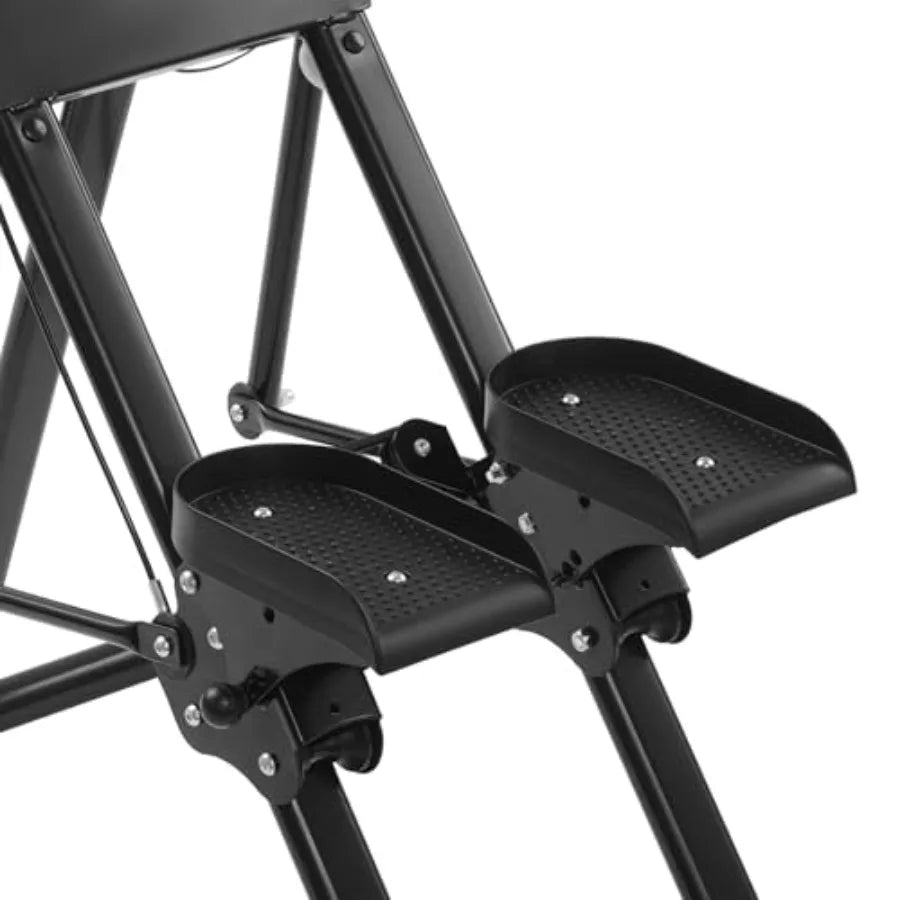 Stair Stepper for Home Vertical Climber Cardio Exercise Machine with Ergonomic Handle and 3 Gears Adjustable Pedals for Full Bo