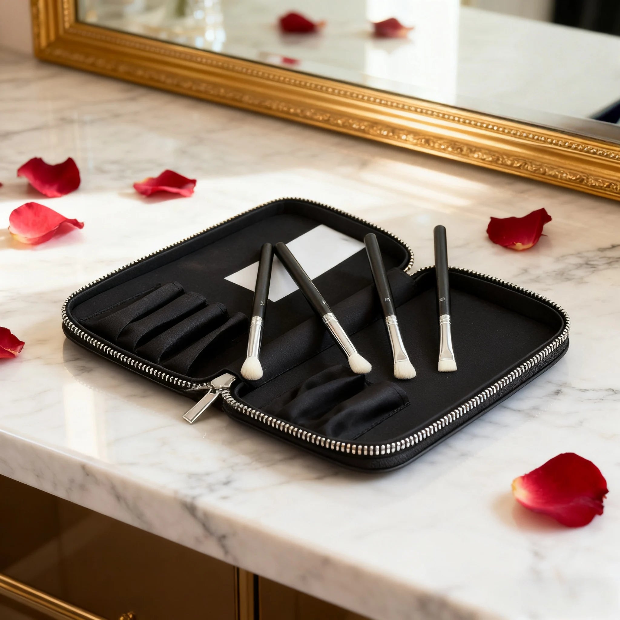 Holiday Gifts Luxury Makeup Brushes Set Foundation Brush Blush Eye Shadow Brush Eyeliner Brush D series for Wife Girlfriend