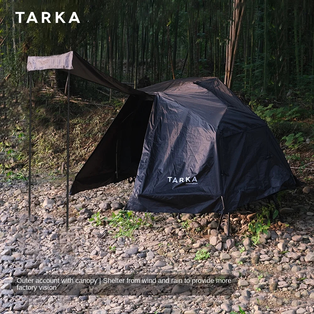 TARKA Camping Bed Tent Inner Tent And Outter Tent Set Only Used For Camping Bed Wild Hiking One Person Tent ﻿ ﻿ ﻿ ﻿ ﻿