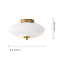 Bedroom Ceiling Lamp Led Light Bauhaus Cream White Glass Lampshade Dining Room Study Decorative Lamps Home Decorations