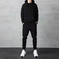 Men's clothing, sporty casual set, for spring and autumn 2025, new style, long-sleeved top and pants, two-piece set, matching