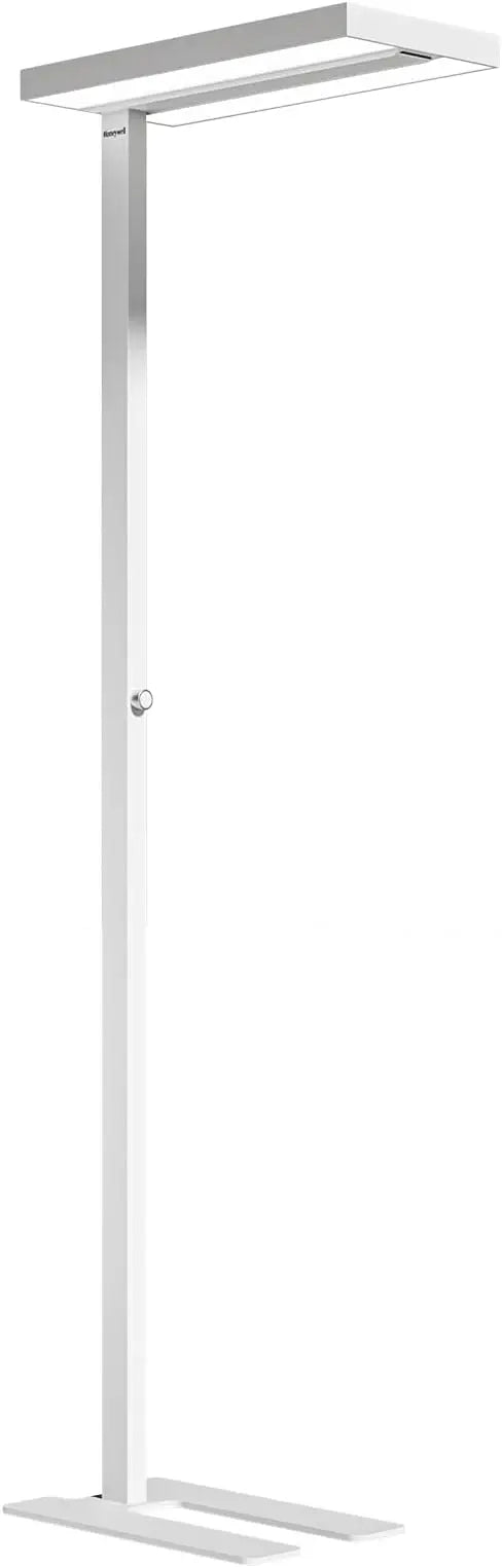 honeywell led floor lamp modern - 02e sunturalux eye caring standing light, 6000lm 60w 4000k natural daylight dimmable reading t