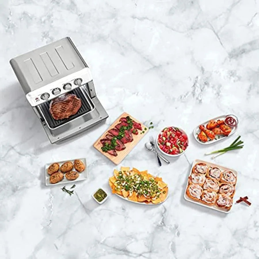TOA70 Air Fryer Toaster Oven with Grill Bundle for Home Kitchen Cooking and Baking Advanced 1 Year CPS Enhanced Protection Pack