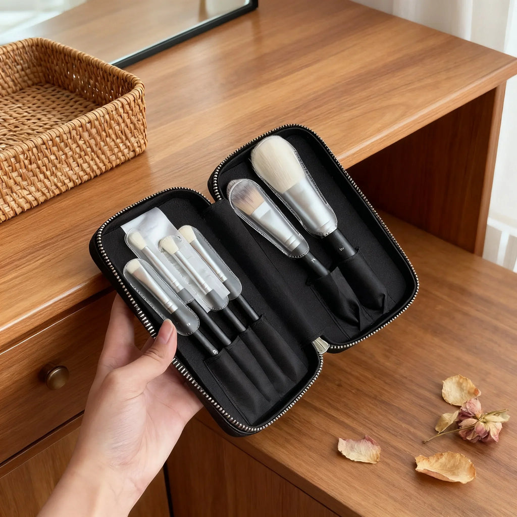 Holiday Gifts Luxury Makeup Brushes Set Foundation Brush Blush Eye Shadow Brush Eyeliner Brush D series for Wife Girlfriend