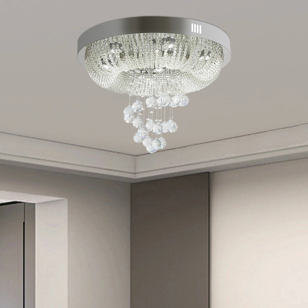 Ceiling Lamp Dimmable Chandeliers Pendant Living Room Pendant Light Modern Crystal Chandelier Lamp Led Ceiling Lights Lighting