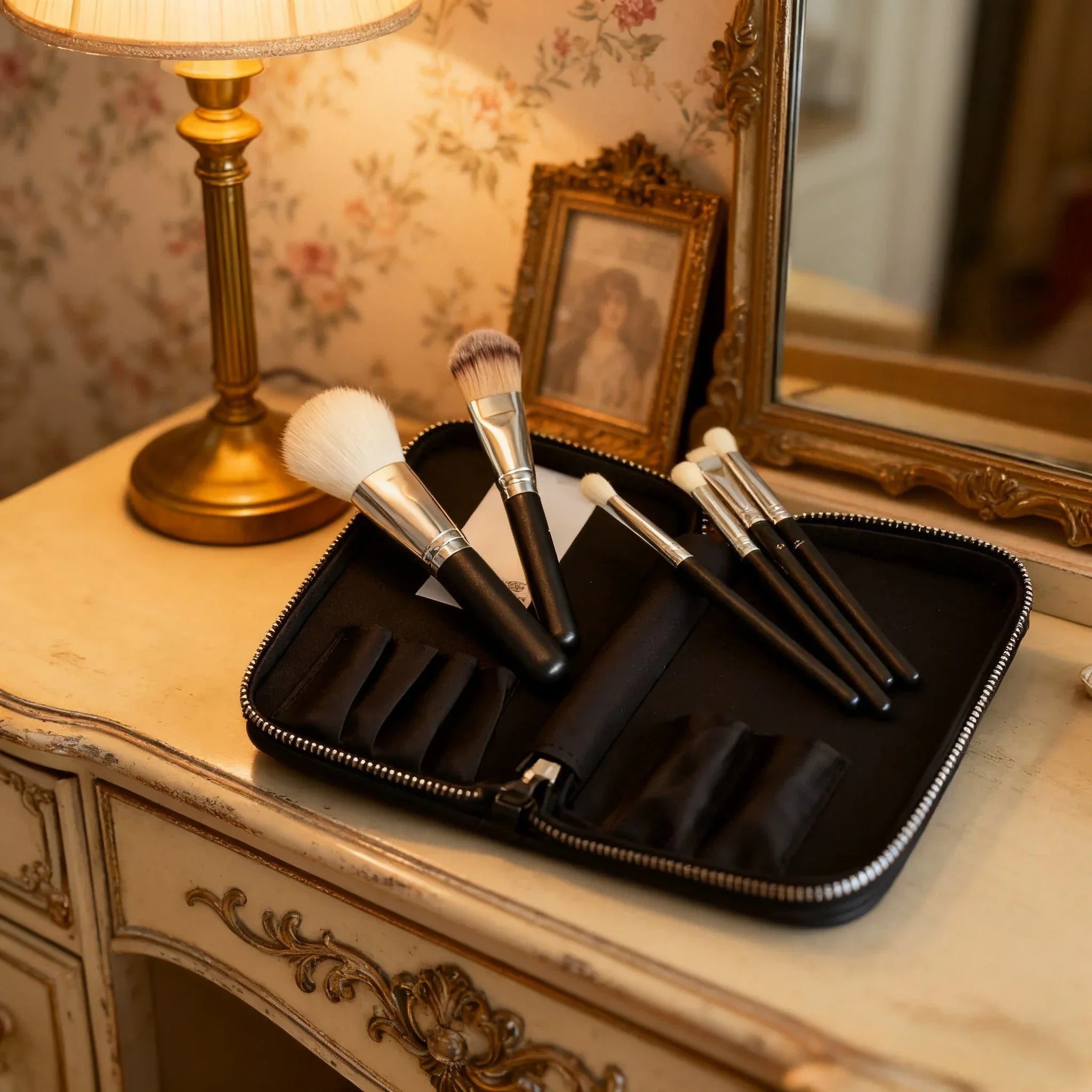 Holiday Gifts Luxury Makeup Brushes Set Foundation Brush Blush Eye Shadow Brush Eyeliner Brush D series for Wife Girlfriend