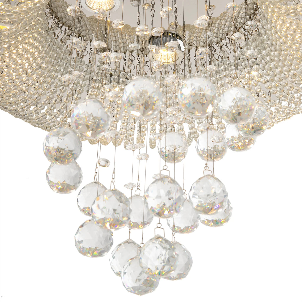 Ceiling Lamp Dimmable Chandeliers Pendant Living Room Pendant Light Modern Crystal Chandelier Lamp Led Ceiling Lights Lighting
